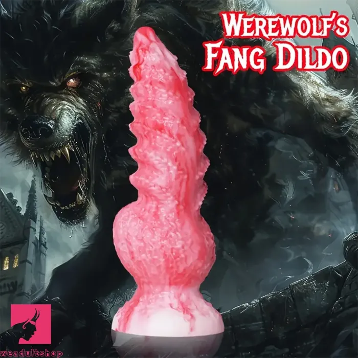 Dildos 6in 83in Wolf Monster Textured Silicone Soft Knot Dildo For Orgasm Weadultshop