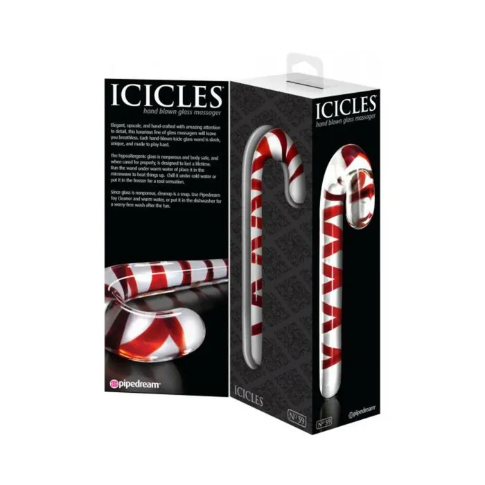 Dildos Fairvillacom Icicles No 59 Hand Blown Glass Massager Candy Cane Dildos Fairvillacom Icicles No 59 Hand Blown Glass Massager Candy Cane
