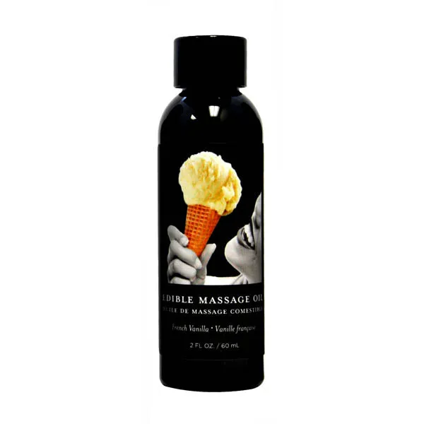 Edible Massage Oil French Vanilla Flavoured 59 ml Bottle ShhhWndsr Couples Edible Massage Oil French Vanilla Flavoured 59 ml Bottle ShhhWndsr Couples
