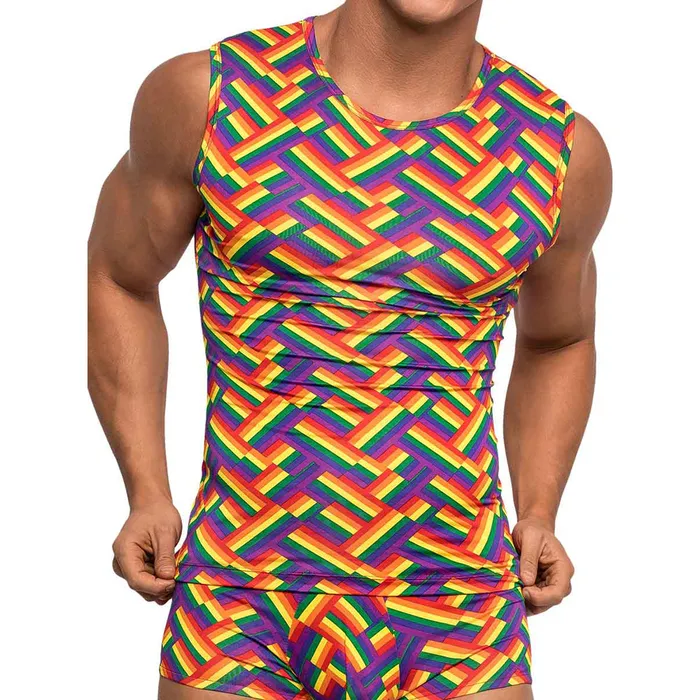 Fairvillacom Vibrators Pride Fest Fitness Tank Print L