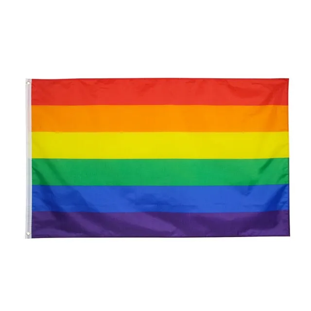 ShhhOb Vibrators LGBT Pride flag 90cm x 150cm ShhhOb Vibrators LGBT Pride flag 90cm x 150cm