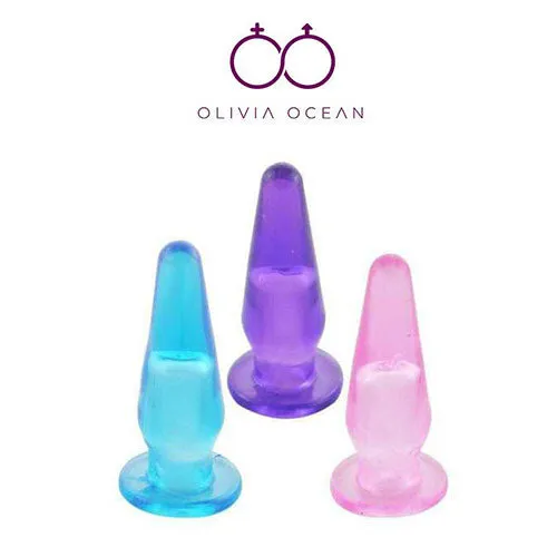 Anal Olivia Ocean Mini Butt Plug Finger Hole Small Beginners Slim Anal Dildo Adult Sex Toy