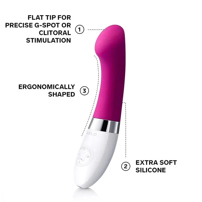 Lelo Vibrators Lelo Gigi 2 Deep Rose G Spot Vibrator