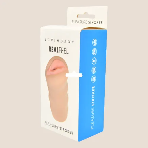 Loving Joy Real Feel Male Masturbator Pleasure Stroker Loving Joy Male Sex Toys