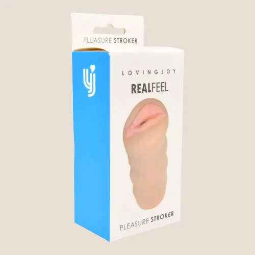 Loving Joy Real Feel Male Masturbator Pleasure Stroker Loving Joy Male Sex Toys
