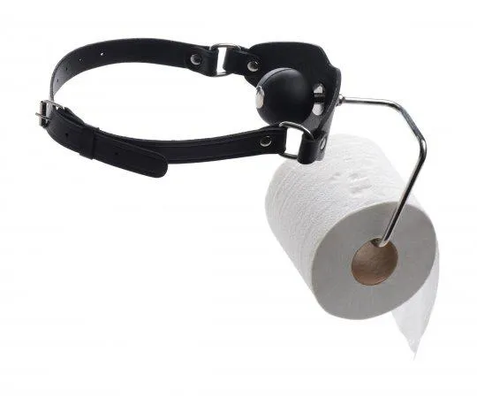 Male Sex Toys Kinkstasy Master Series Toilet Paper Dispenser Fetish Gag