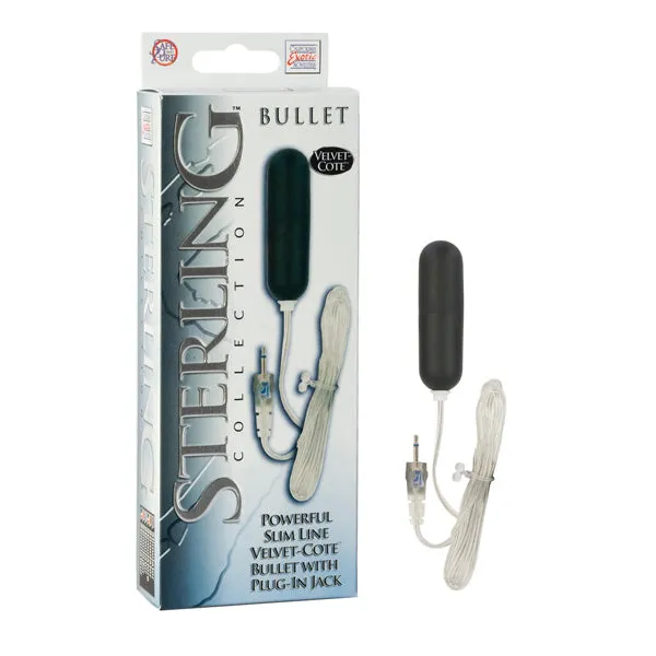 Sterling Velvet Slimline Bullet Olivia Ocean Female Sex Toys