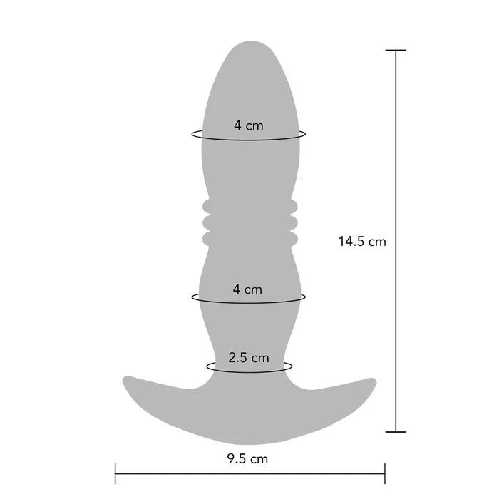 ToyJoy Buttocks The Tough Thrusting Buttplug Toy Joy Sex Toys Vibrators ToyJoy Buttocks The Tough Thrusting Buttplug Toy Joy Sex Toys Vibrators
